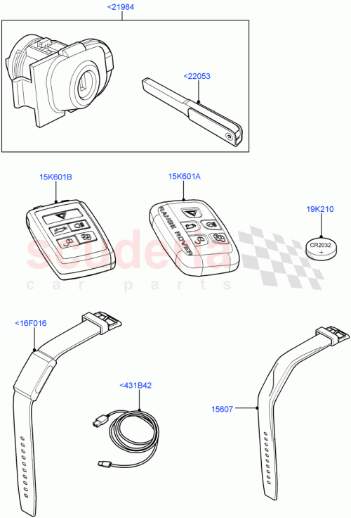 Part Diagram for Land Rover LR093221