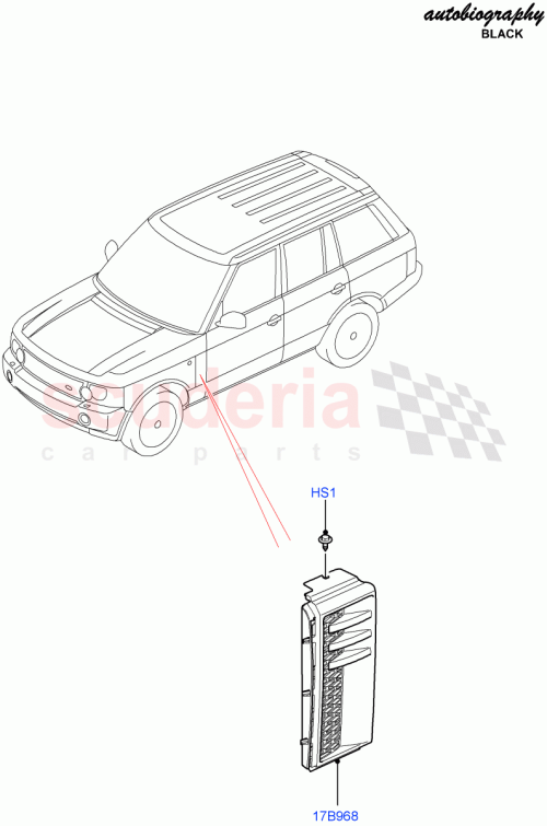 Part Diagram for Land Rover LR020935