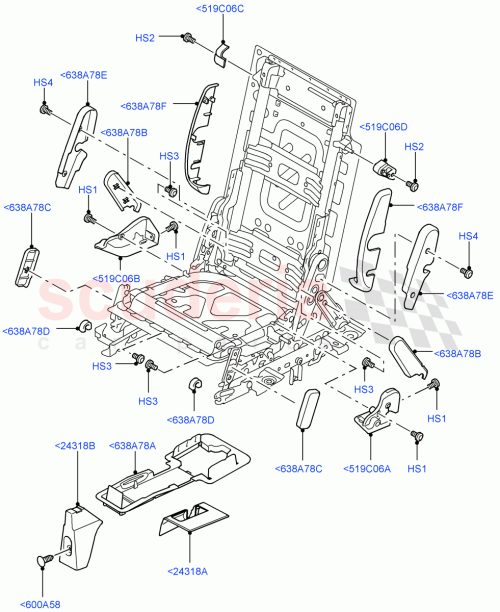 Part Diagram for Land Rover HXP500131PVJ
