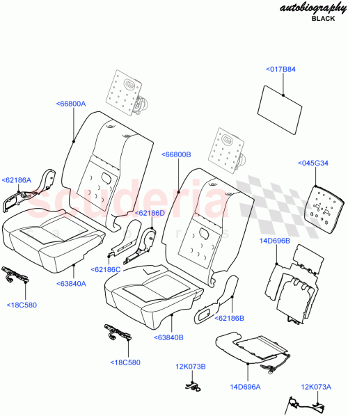 Part Diagram for Land Rover LR054529