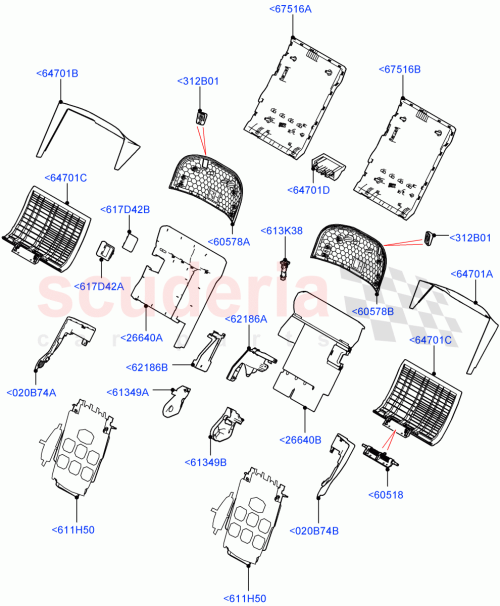Part Diagram for Land Rover LR110983