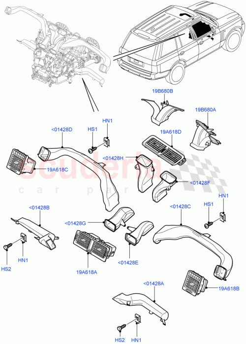 Part Diagram for Land Rover JBD500230PVA