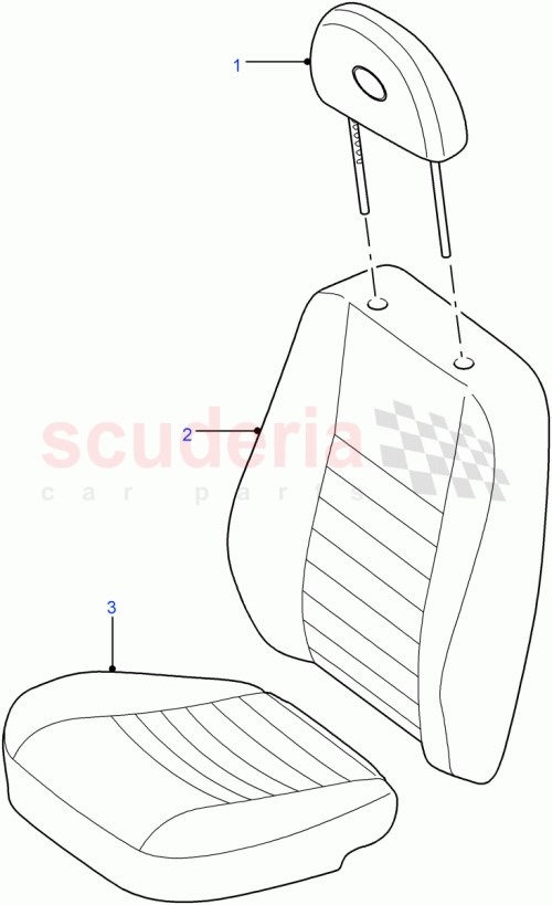 Part Diagram for Land Rover LR018118