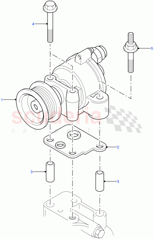 Part Diagram for Land Rover LR004315