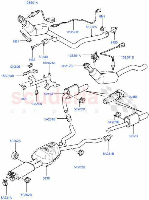 Part Diagram for Land Rover LR015393