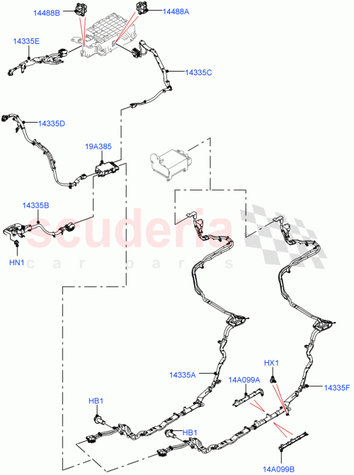Part Diagram for Land Rover LR133303