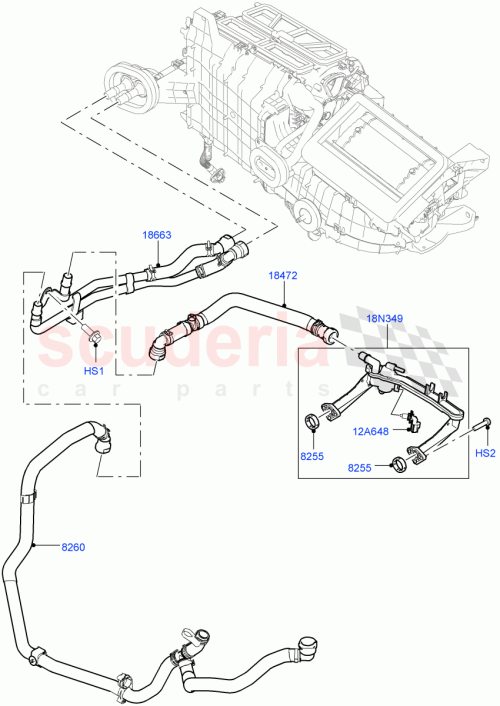 Part Diagram for Land Rover LR116939
