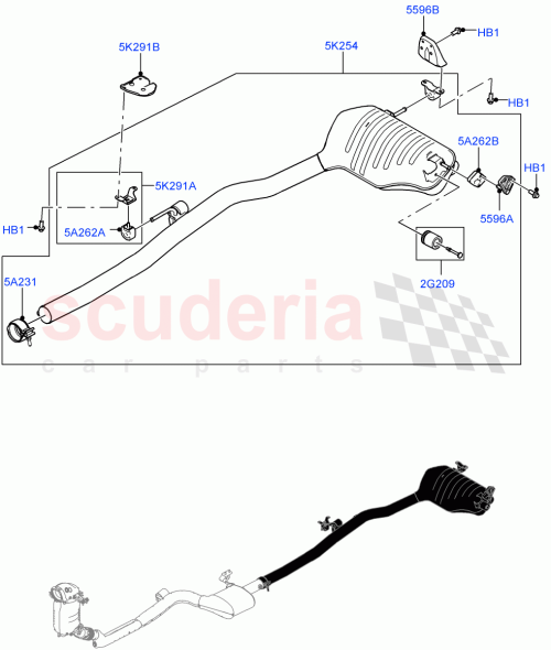 Part Diagram for Land Rover LR082700