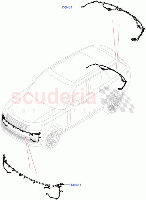 Part Diagram for Land Rover LR158036
