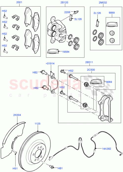 Part Diagram for Land Rover LR038934