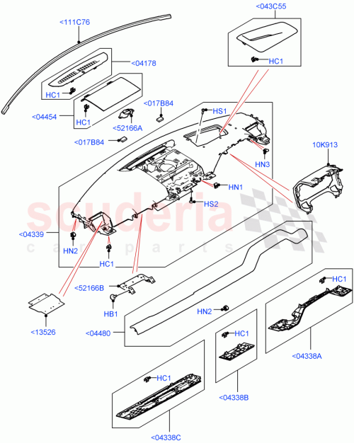 Part Diagram for Land Rover LR171028