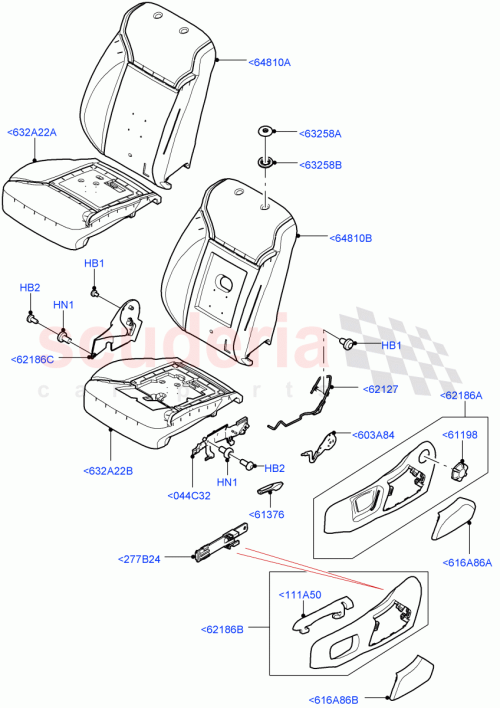 Part Diagram for Land Rover LR161678