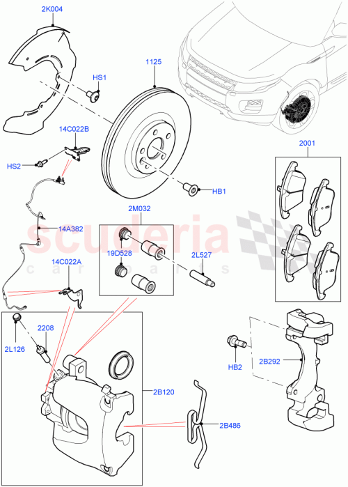 Part Diagram for Land Rover LR079314