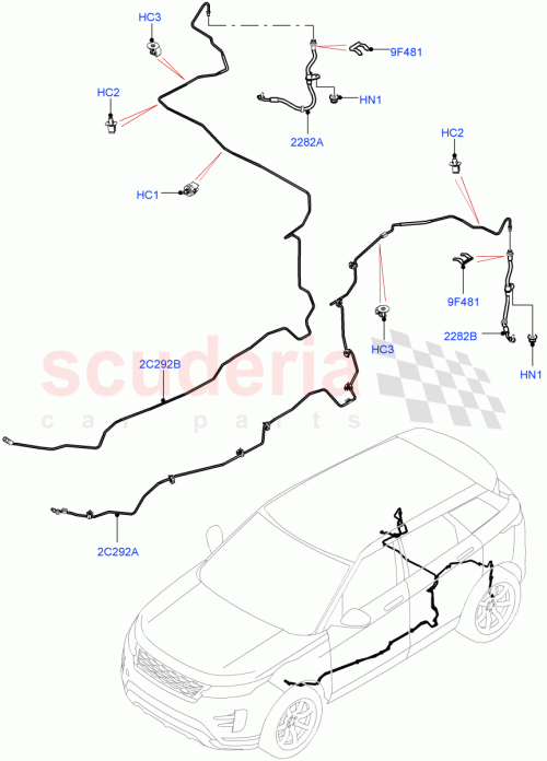 Part Diagram for Land Rover LR155673