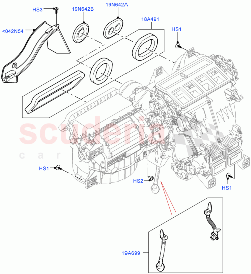 Part Diagram for Land Rover LR131014