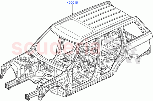 Part Diagram for Land Rover LR022613