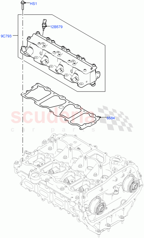 Part Diagram for Land Rover LR107291