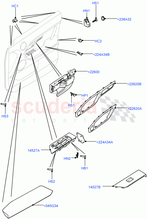 Part Diagram for Land Rover LR028062