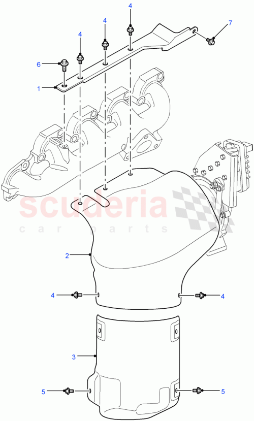 Part Diagram for Land Rover LWQ500190