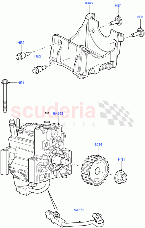 Part Diagram for Land Rover LR002806