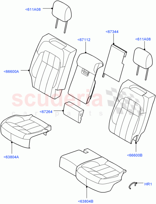 Part Diagram for Land Rover LR102706
