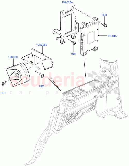 Part Diagram for Land Rover FHC500390