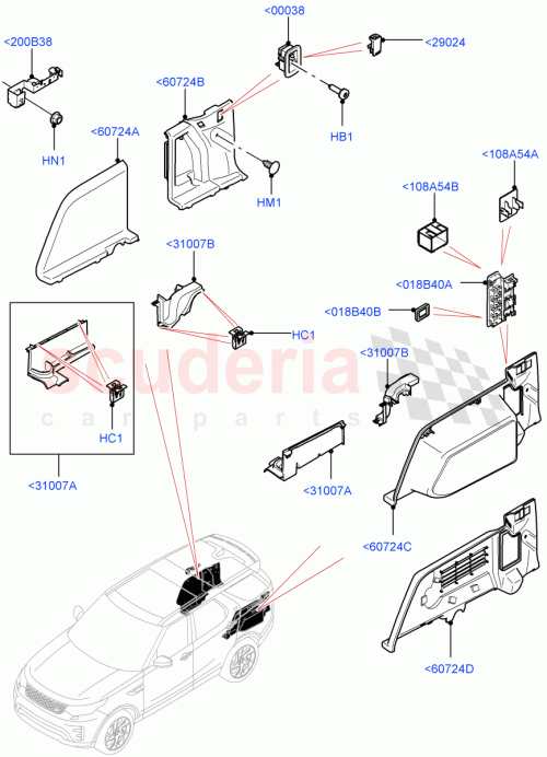 Part Diagram for Land Rover LR081281