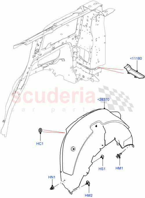 Part Diagram for Land Rover LR137704
