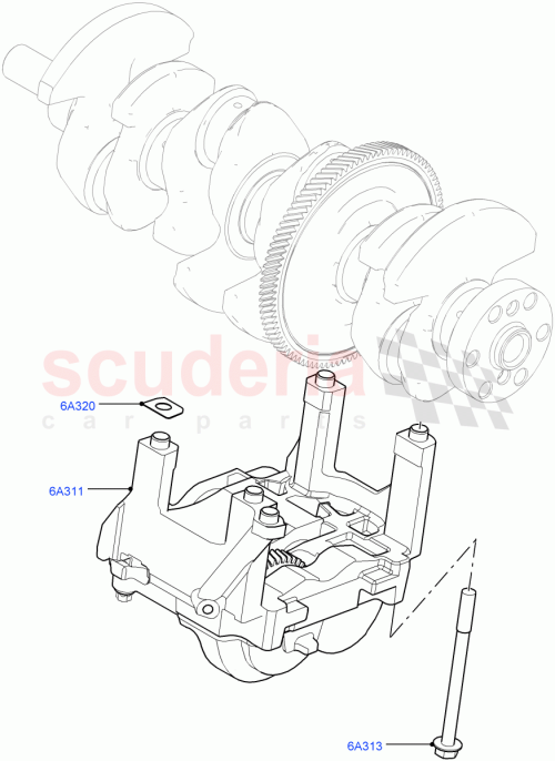 Part Diagram for Land Rover LR025713