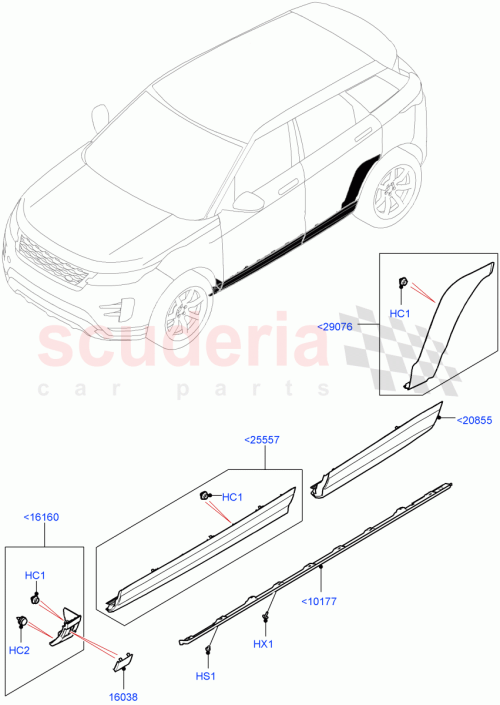Part Diagram for Land Rover LR137414