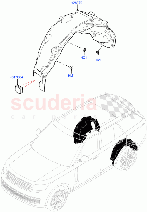 Part Diagram for Land Rover LR151476