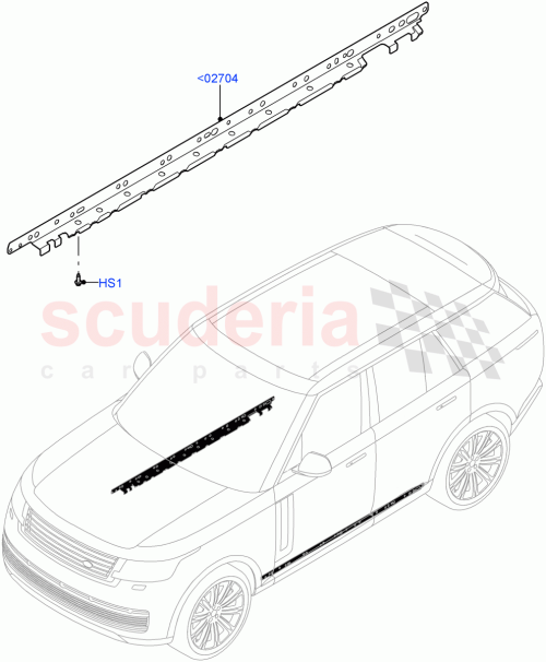 Part Diagram for Land Rover LR153287