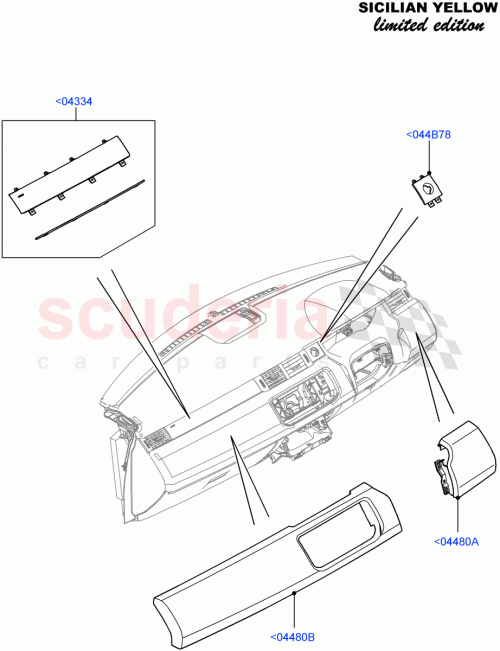 Part Diagram for Land Rover LR046016