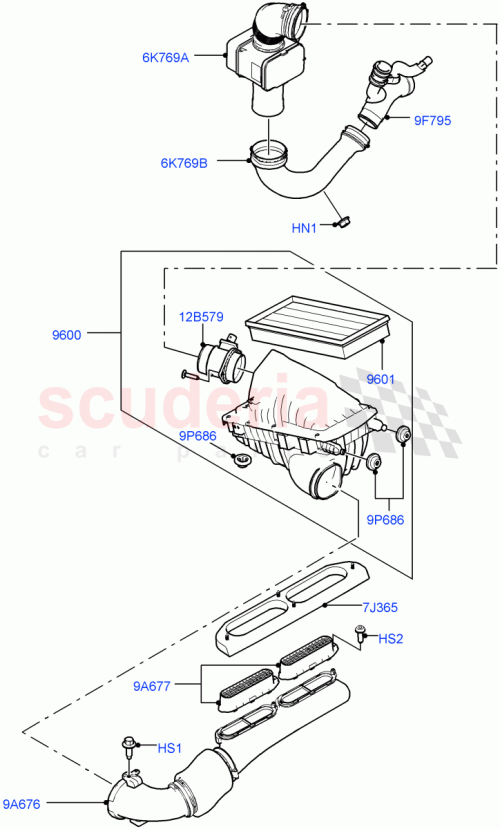 Part Diagram for Land Rover LR062650