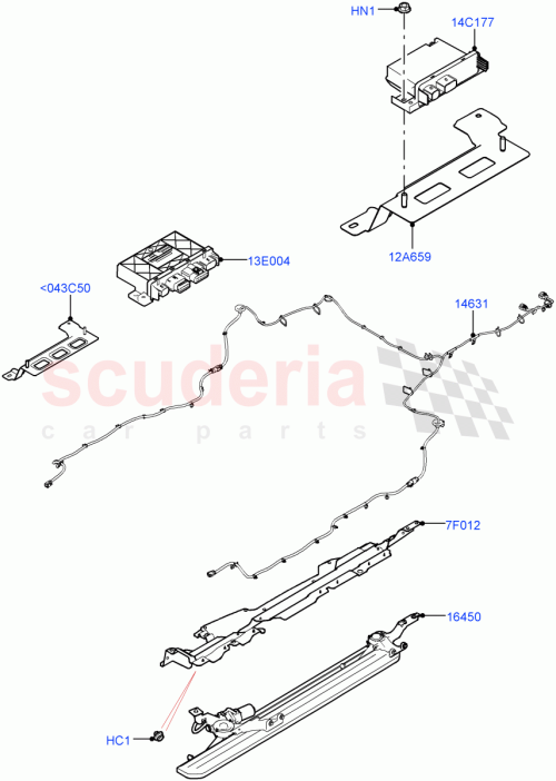 Part Diagram for Land Rover VPLEP0422