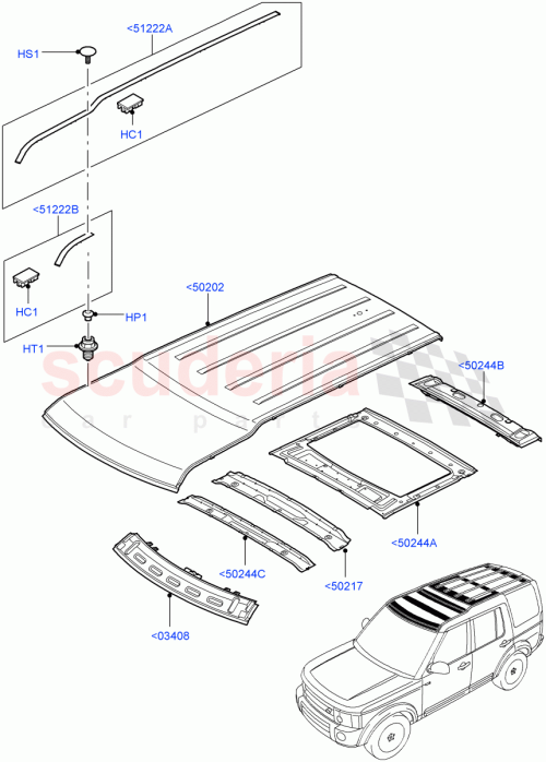 Part Diagram for Land Rover LR018081