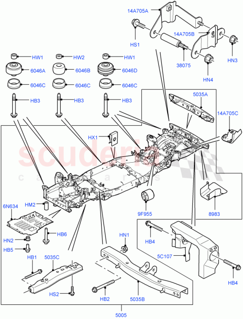 Part Diagram for Land Rover LR023710