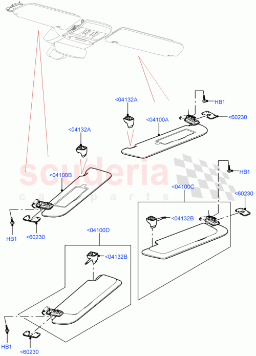 Part Diagram for Land Rover LR153925