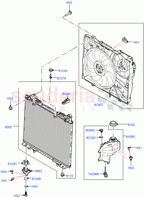 Part Diagram for Land Rover LR137845