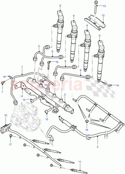 Part Diagram for Land Rover LR029951