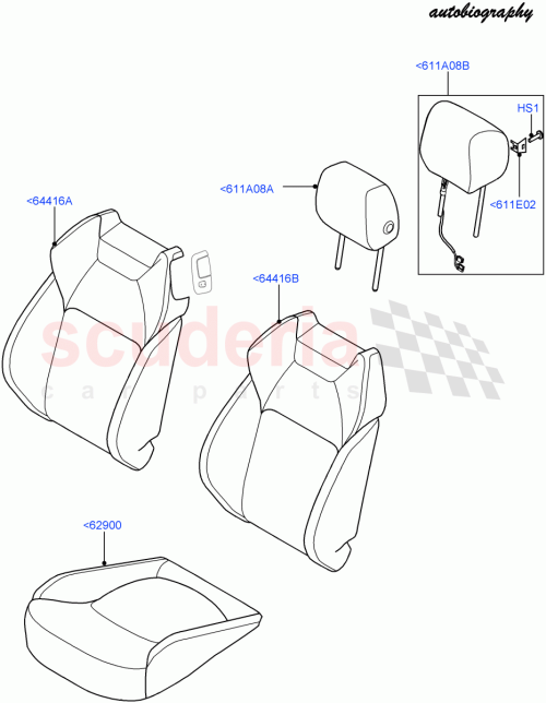 Part Diagram for Land Rover LR093235