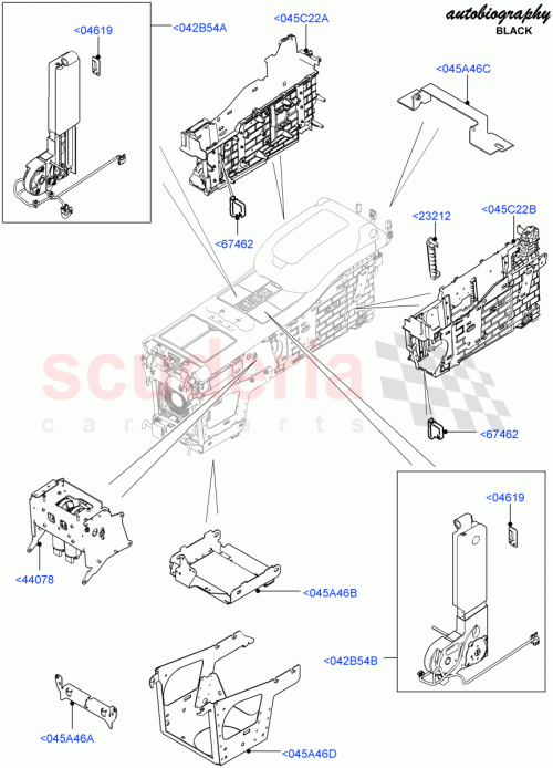 Part Diagram for Land Rover LR052522