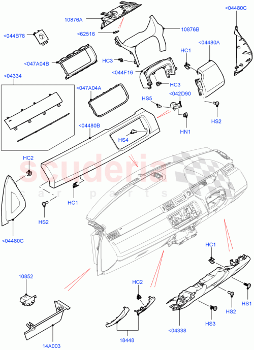 Part Diagram for Land Rover LR006453