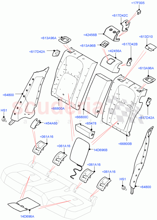 Part Diagram for Land Rover LR154140