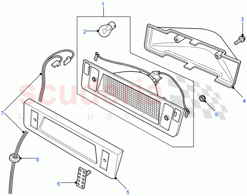 Part Diagram for Land Rover 264591