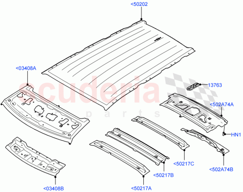 Part Diagram for Land Rover LR131183