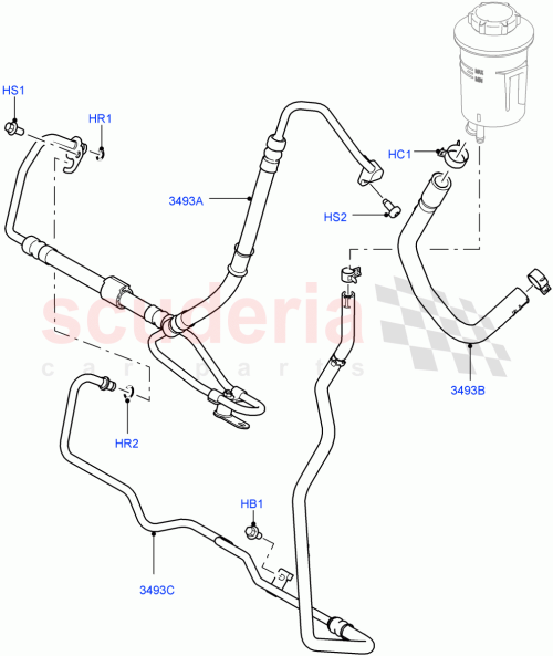 Part Diagram for Land Rover LR023345