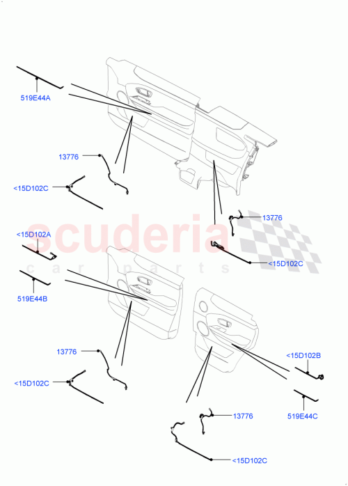 Part Diagram for Land Rover LR072391