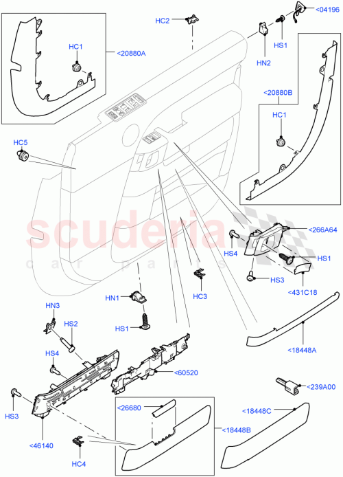 Part Diagram for Land Rover LR036909