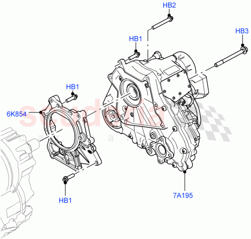 Part Diagram for Land Rover LR116950